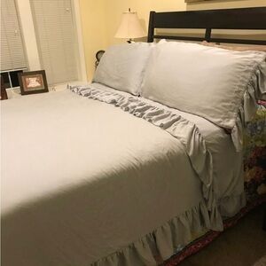 Potterybarn king/cal king duvet cover